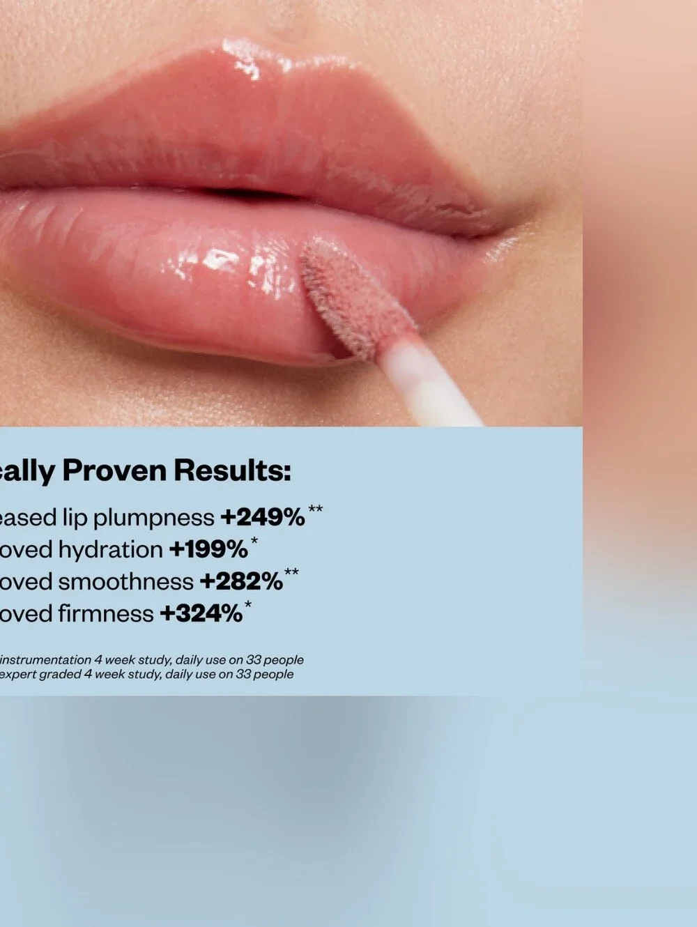 Kosas Wet Lip Oil Peptide Treatment Gloss (Shade: Unbuttoned, Soft Warm Blush)
